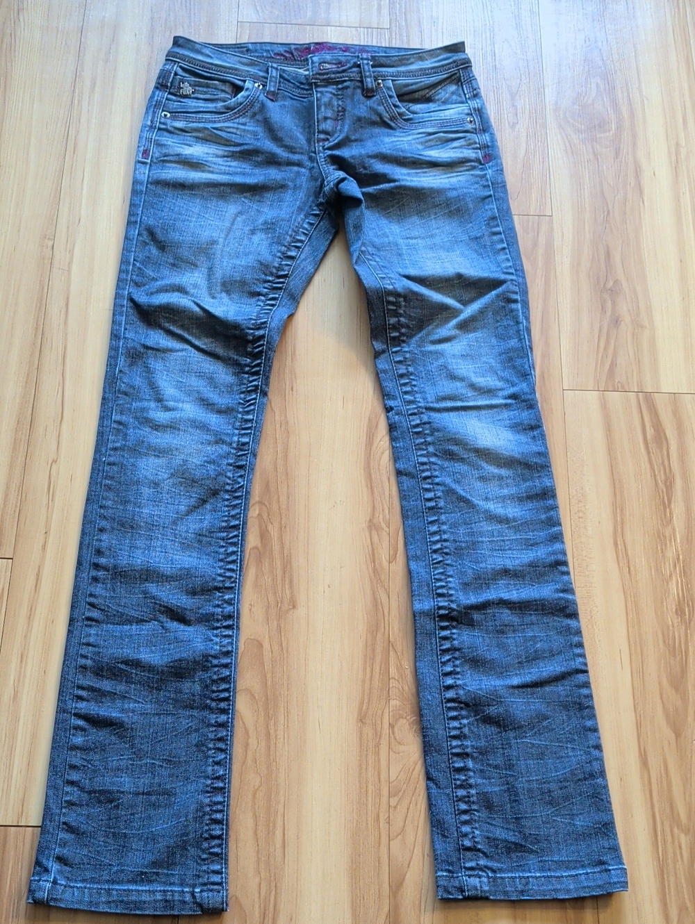 Blue Women's Foxy Jeans Straight-Leg Jeans